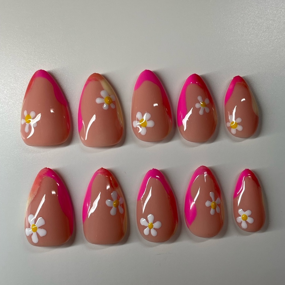 Hand made custom press ons